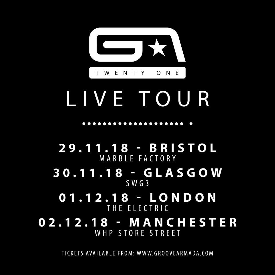 Groove Armada UK Tour