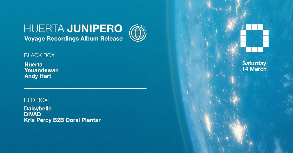 Huerta: Junipero Voyage Recordings Album Release